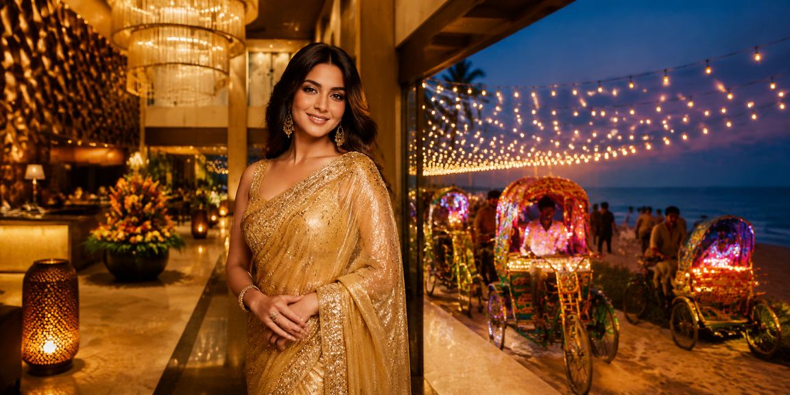 ঢাকায় শাড়ি পরা একজন নারী dbbet168apk এন্টারটেইনমেন্ট ক্যাসিনো উপভোগ করছেন