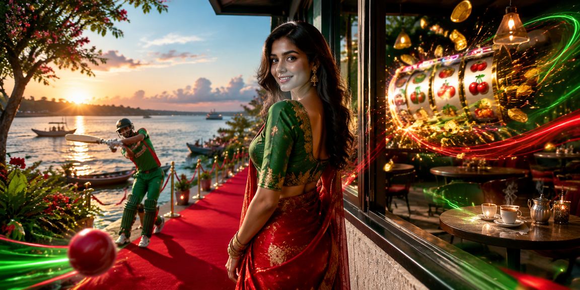 ময়মনসিংহে লাল-সবুজ পোশাকে একজন বাংলাদেশি ক্রিকেট বেটিং উপভোগ করছেন দায়িত্বশীলভাবে